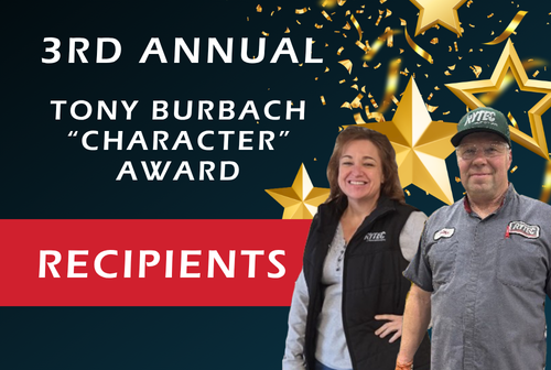 Third Annual Tony Burbach ‘Character’ Award