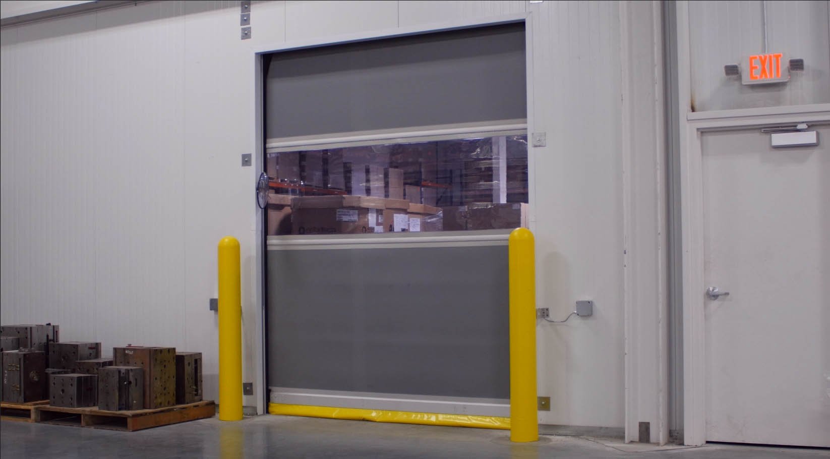 High-Speed Fabric Doors Keep Manufacturing Warehouse Facilities Moving