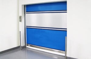 High-performance doors help control dust and contamination in manufacturing plants