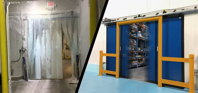 Cold Storage: Calculate Your Energy Loss From Older Doors