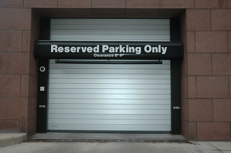 How High-Performance Doors Enhance Parking Security