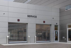 The Spiral® FV® door: The number one choice of auto dealerships