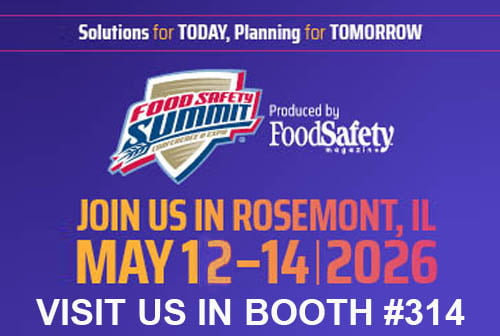 Visit Us at the Food Safety Summit 2026