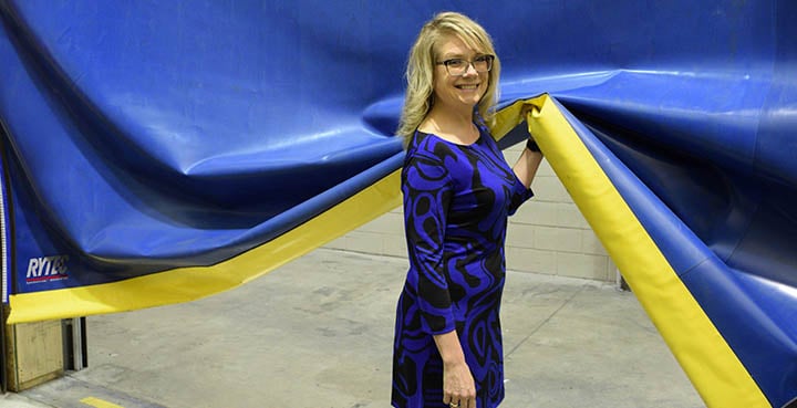 Create a Safer Manufacturing Environment with Fabric High-Performance Doors