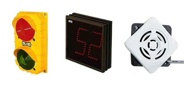 Attention-Getting Devices for Improved Safety with High-Performance Doors