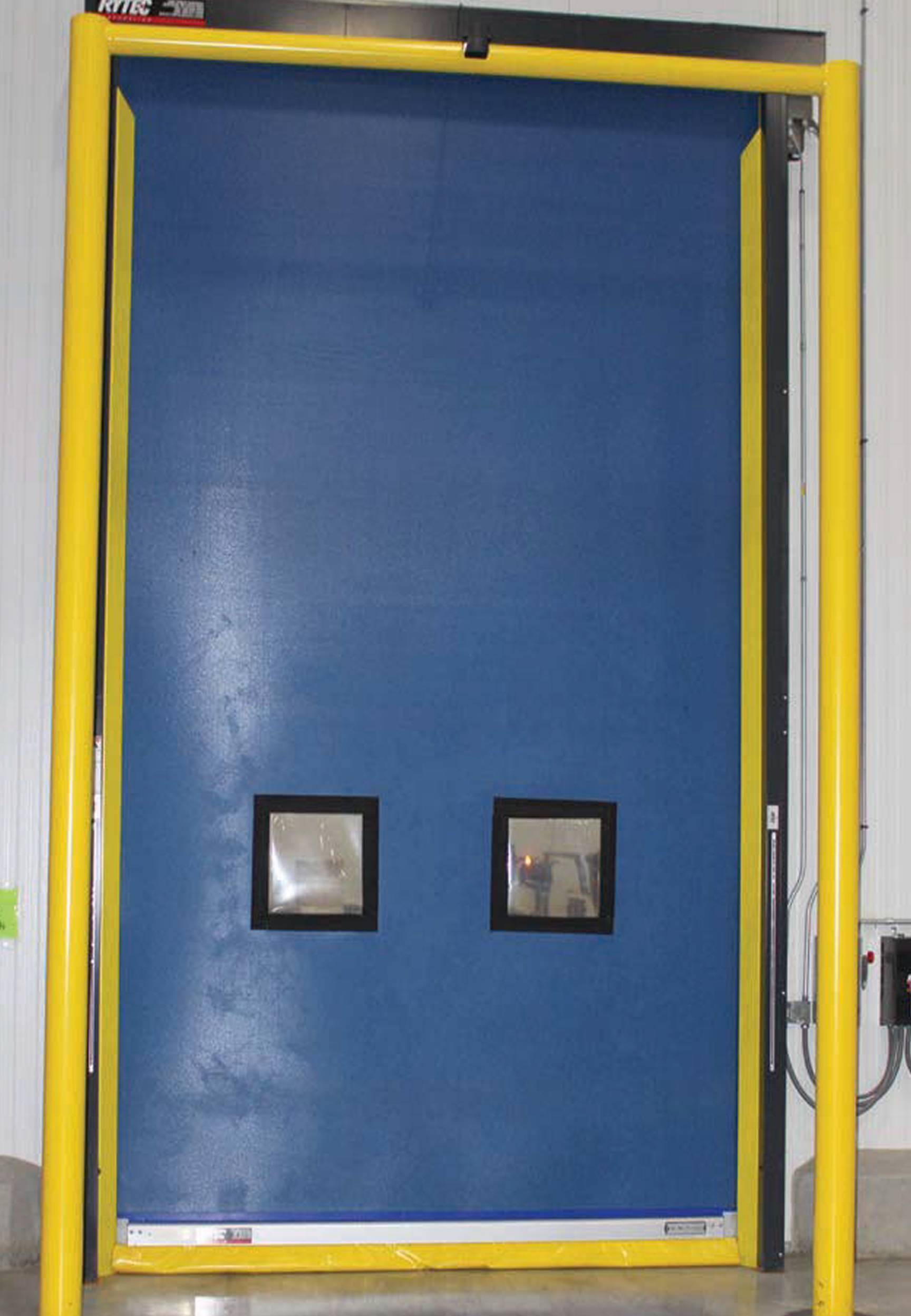 Turbo-Seal door in Golden State Foods factory