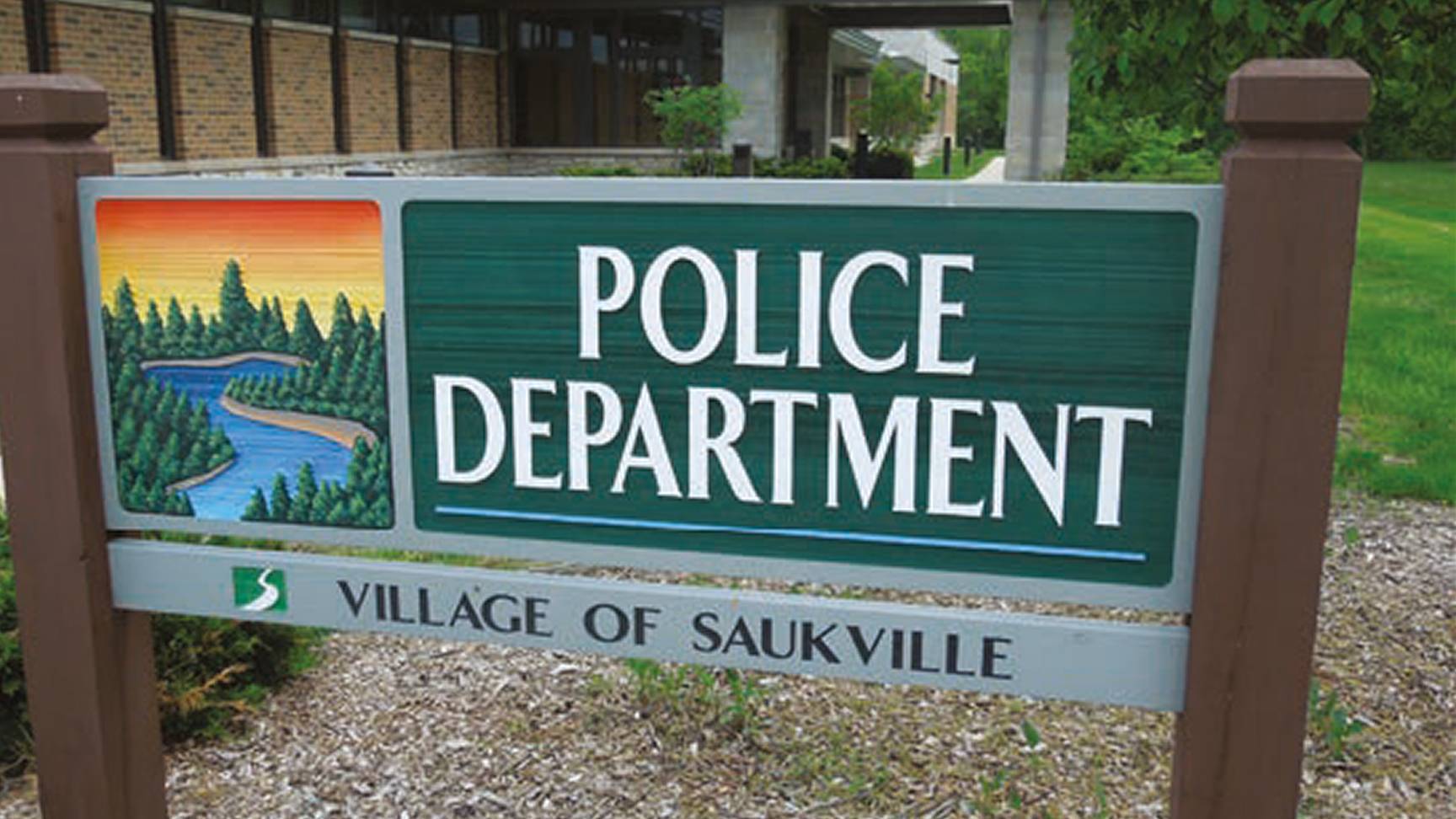 Police Department-Village of Saukville sign