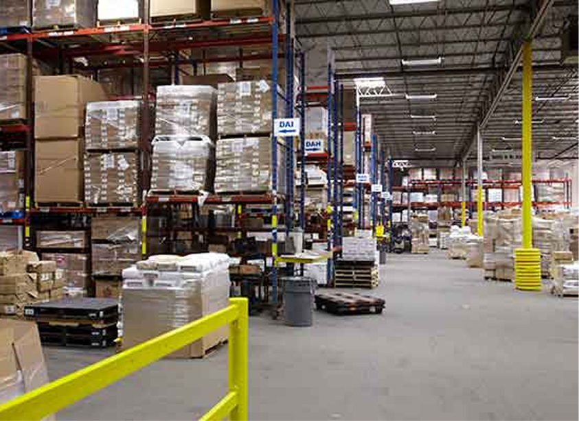 Full warehouse