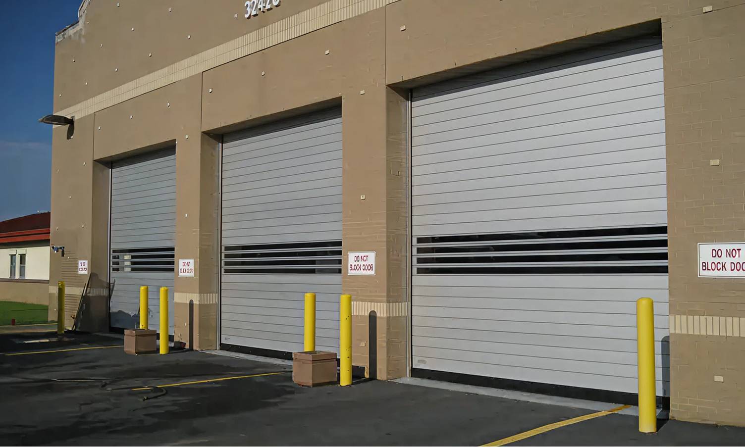 spiral doors for emergency services