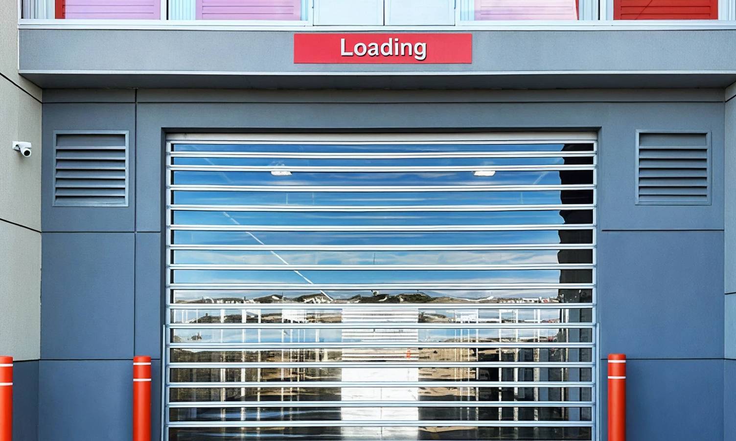 Spiral door for self-storage