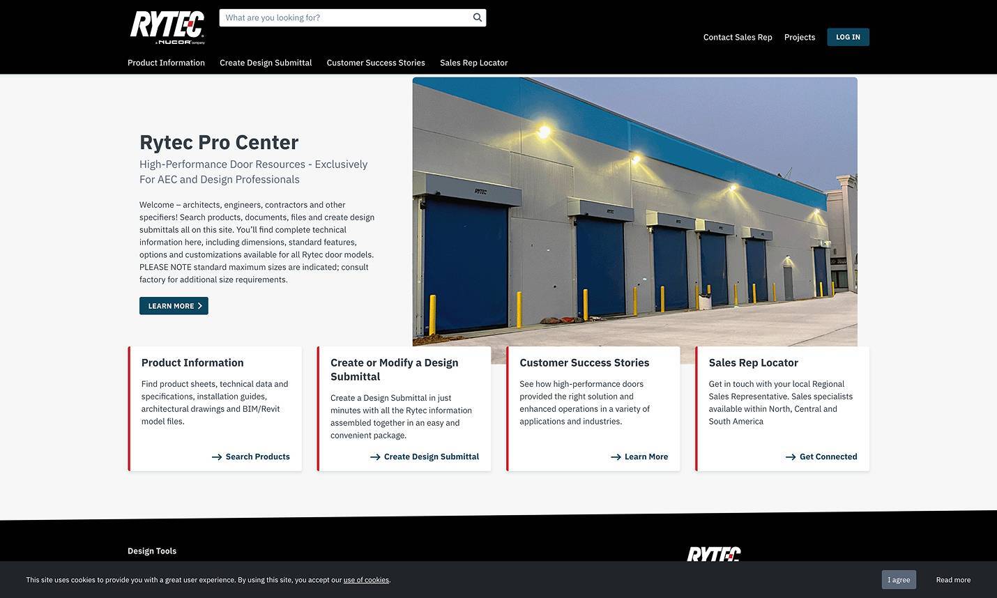 Rytec Pro Center site