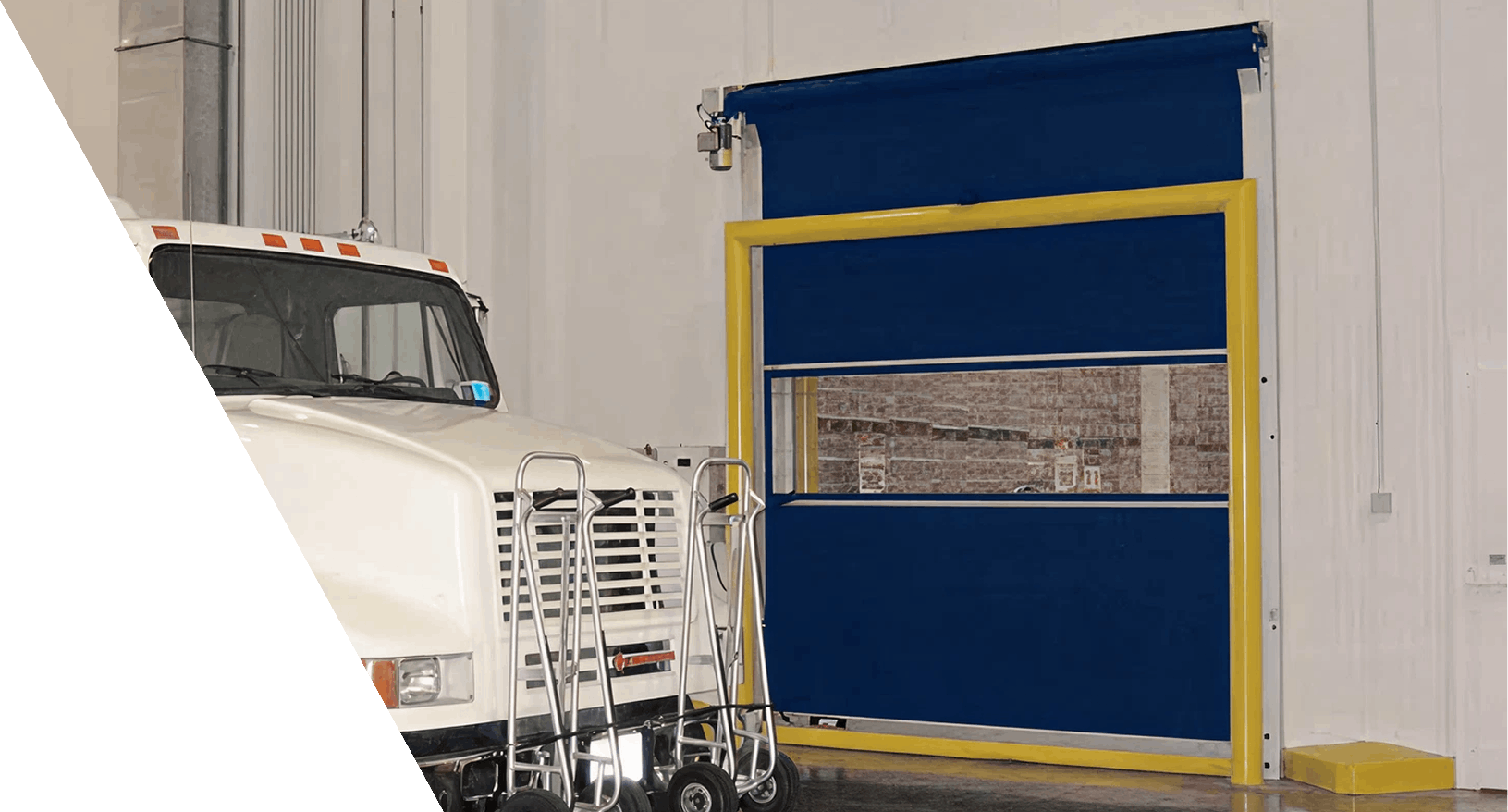 truck next to PredaDoor NXT