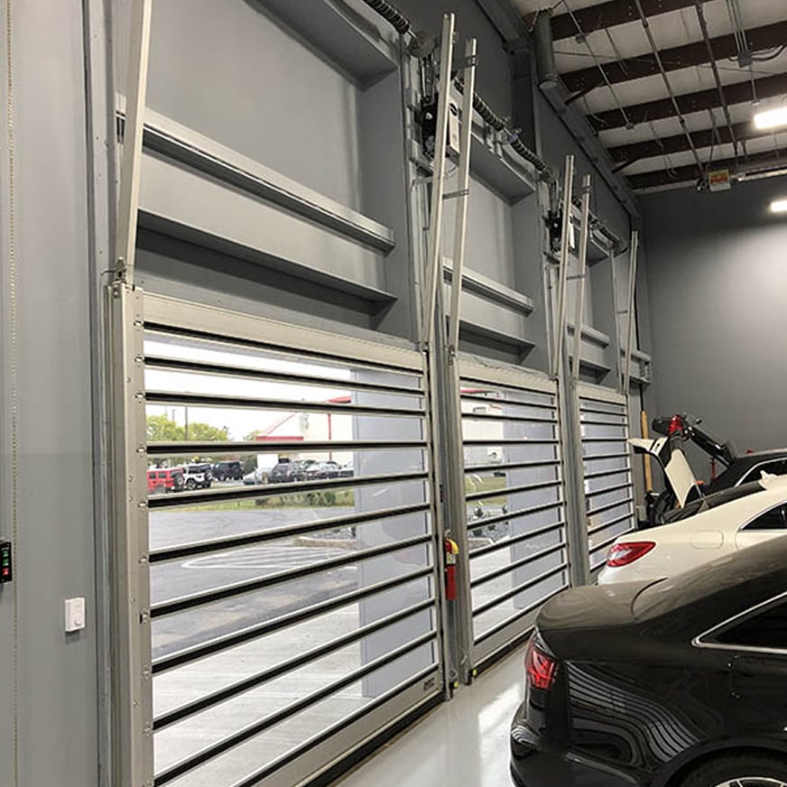 Spiral VP high lift door