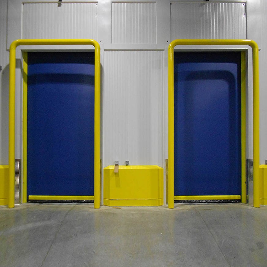 Turbo-Seal Insulated doors front