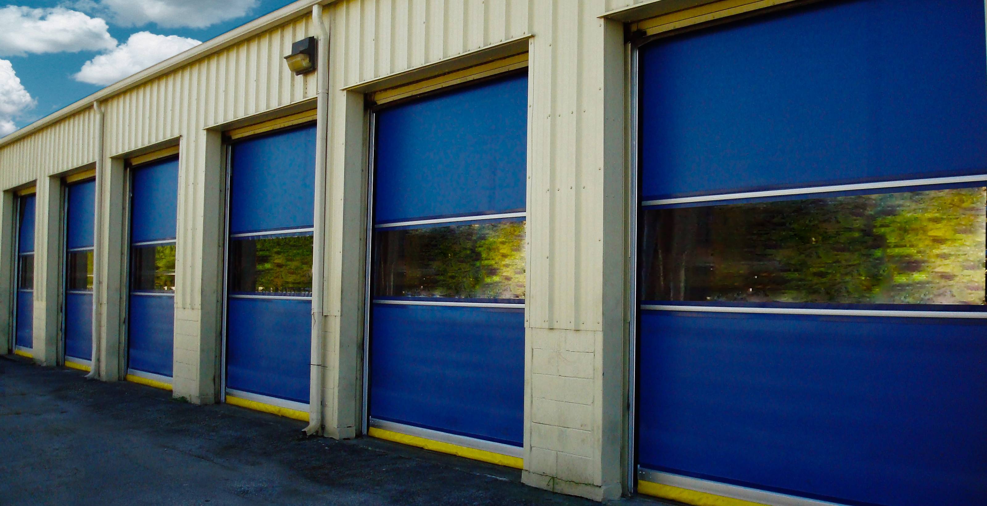 Row of PredaDoor NXT doors