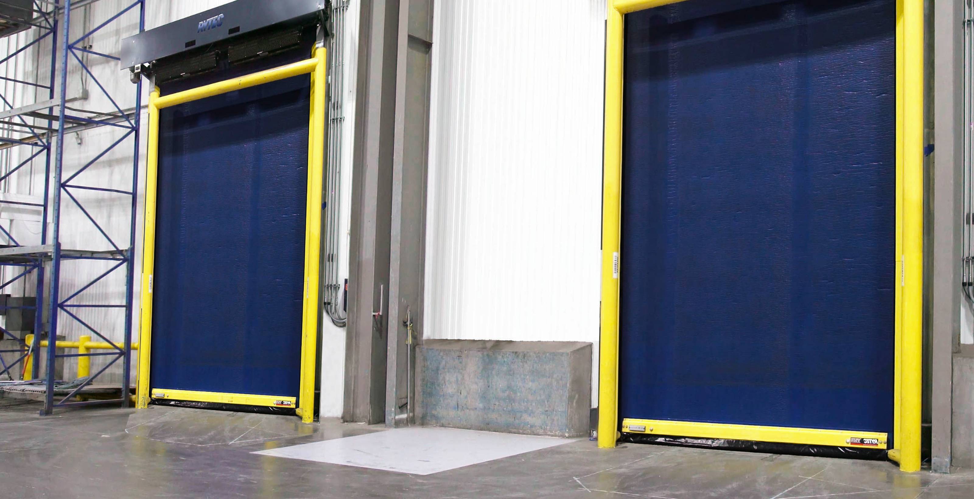 Two Turbo Seal Insulated doors