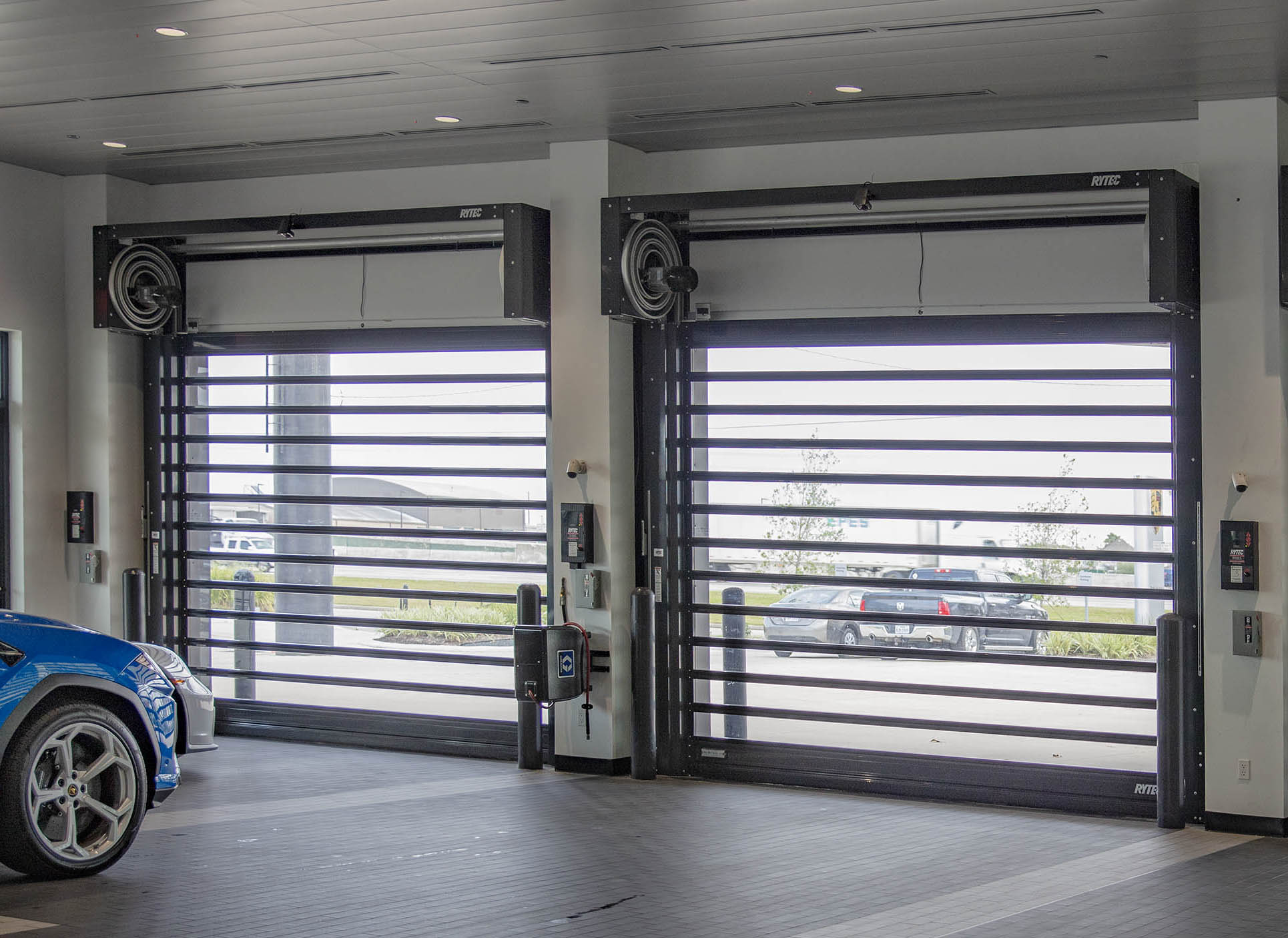 Customize high-performance doors to enhance your auto dealership