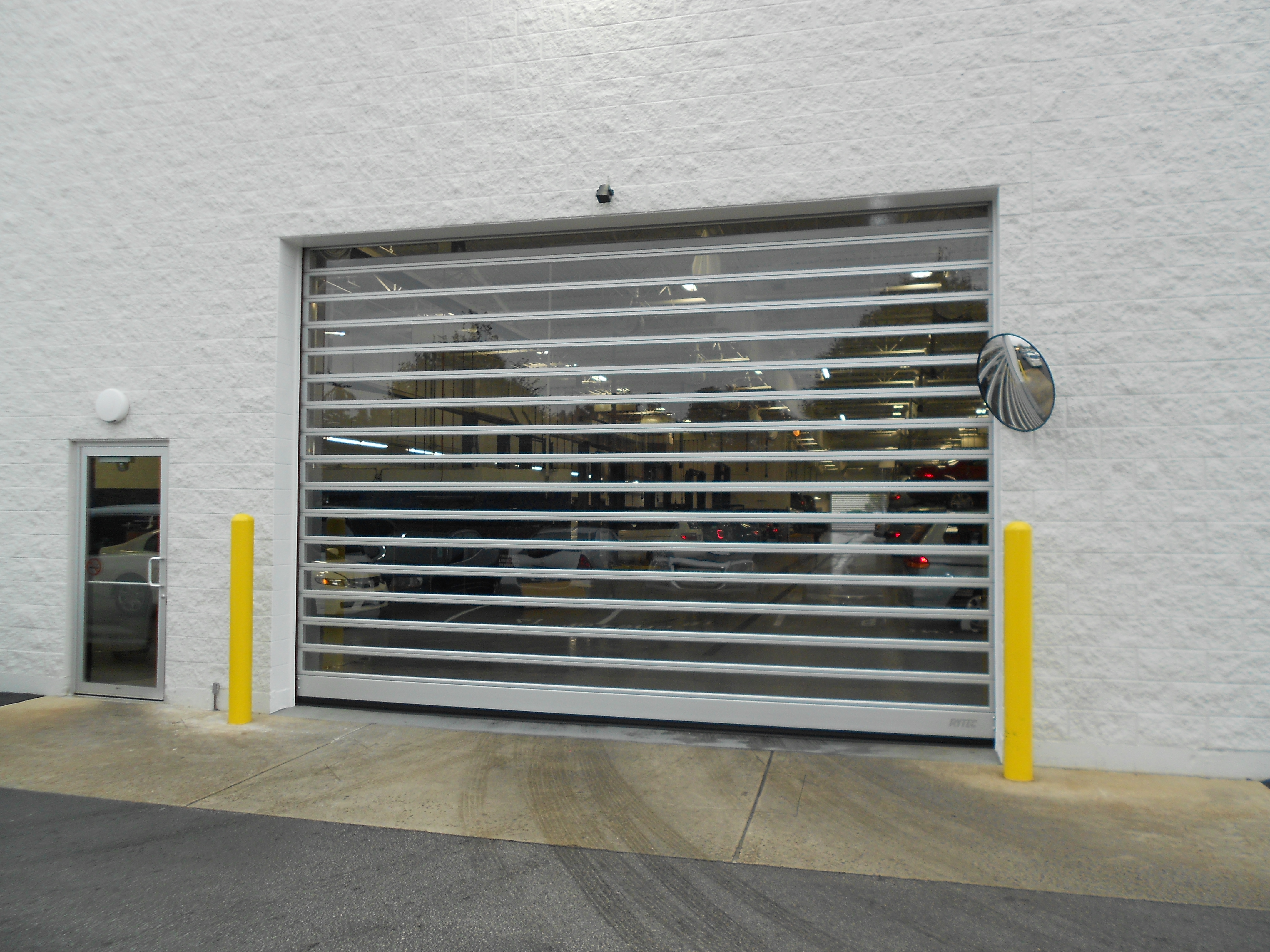 Spiral FV Full View Security Door Rytec Doors