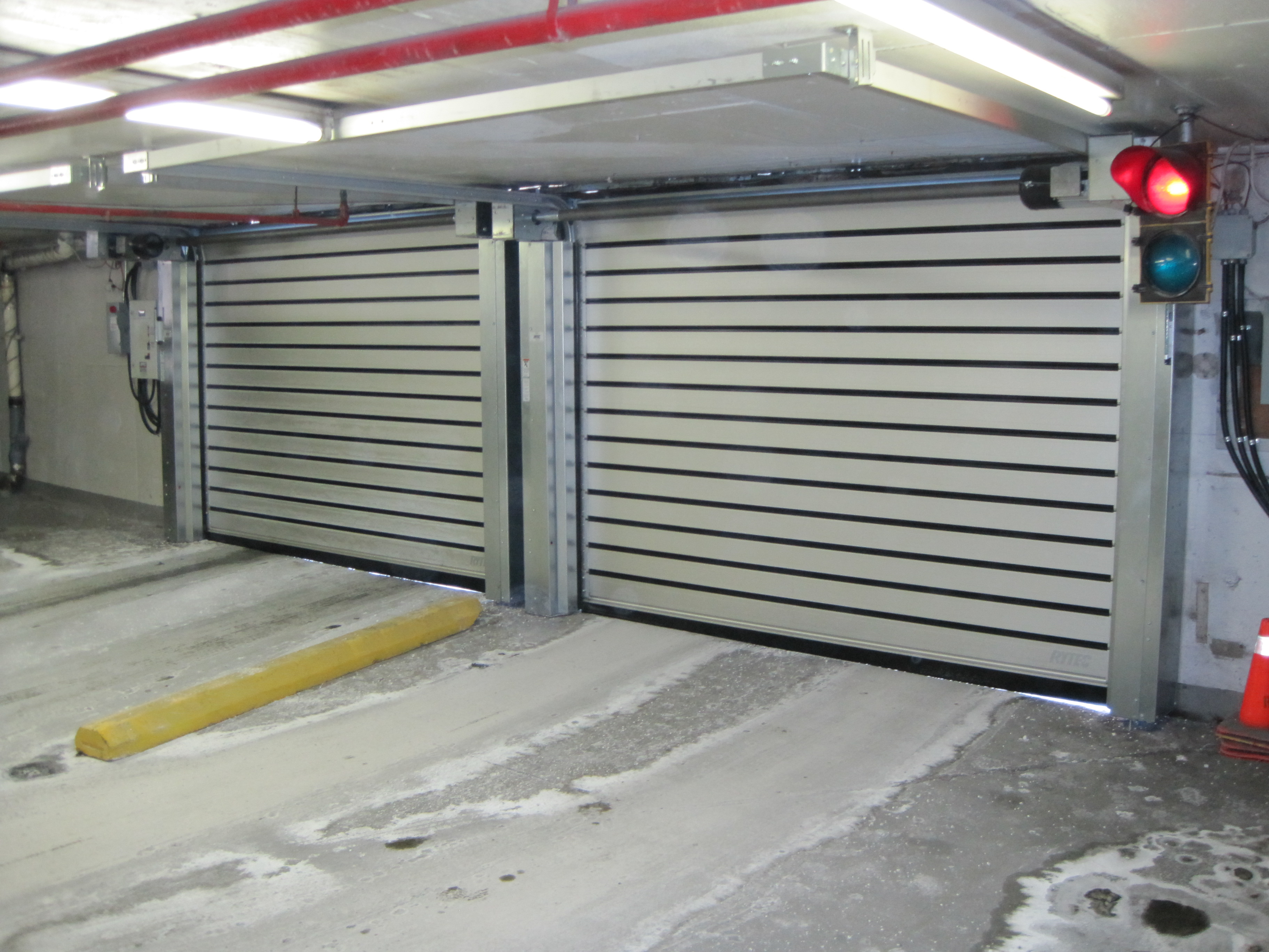 Rytec Spiral Lh Low Clearance Garage Door Rytec Doors
