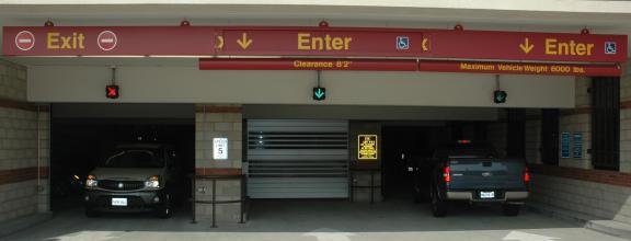 Parking Garage Door for Facilities