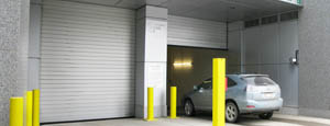 parking structure with Rytec doors