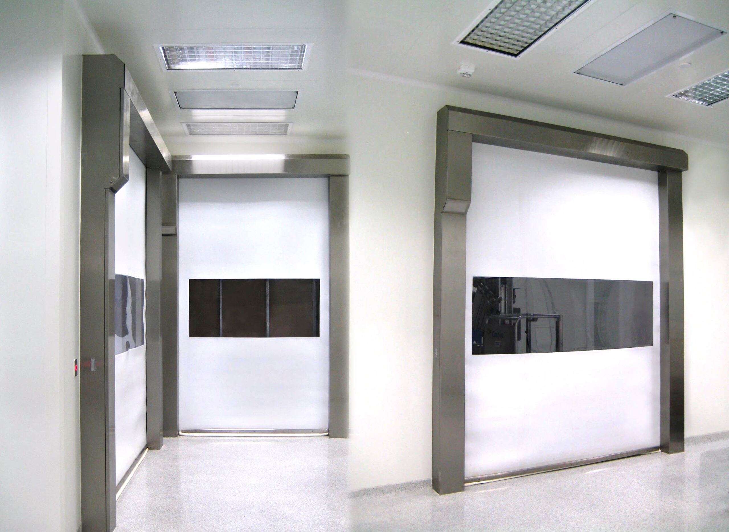 pharma-seal high performance fabric doors
