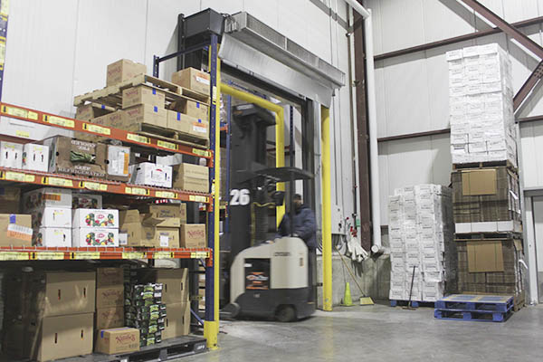 High-performance doors for cold storage