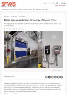 Doors open opportunities for energy efficiency