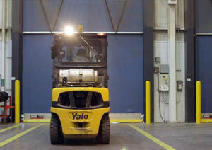 Retrofitting facilities with high-performance fabric doors