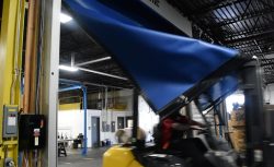 FlexTec door getting hit and self-repairing