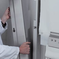 Removeable side frame covers for easy cleaning