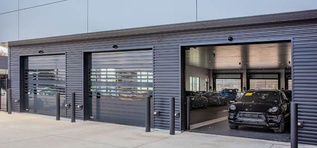 Dealerships Use High-Performance Doors