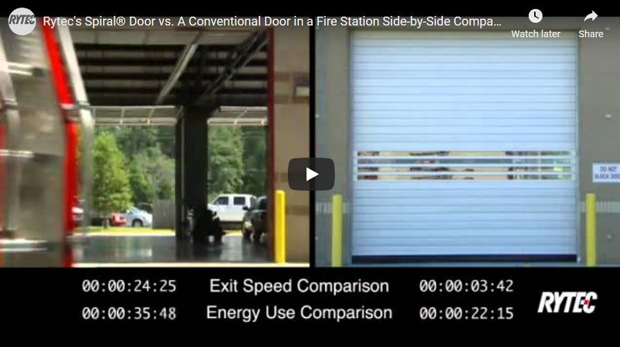 Rytec Spiral Door vs. A Conventional Door