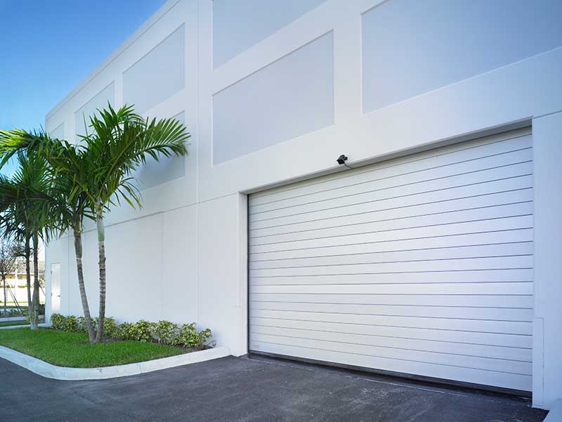 Hurricane Zone Parking Structure Doors