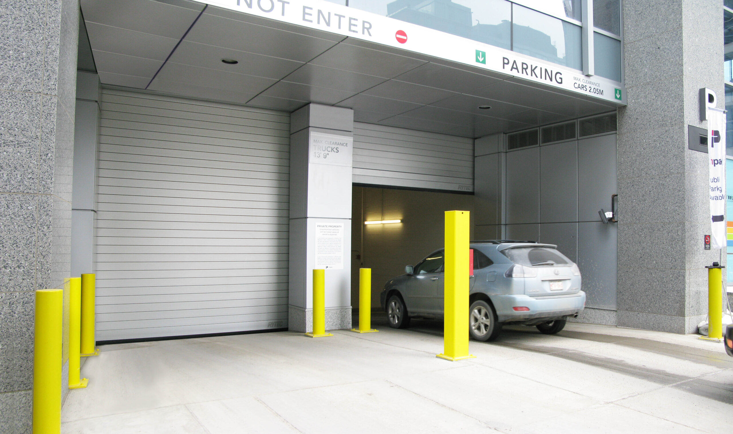 parking garage doors