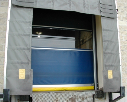 loading dock high speed fabric door