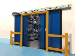 Turbo-Slide Opening cold storage door